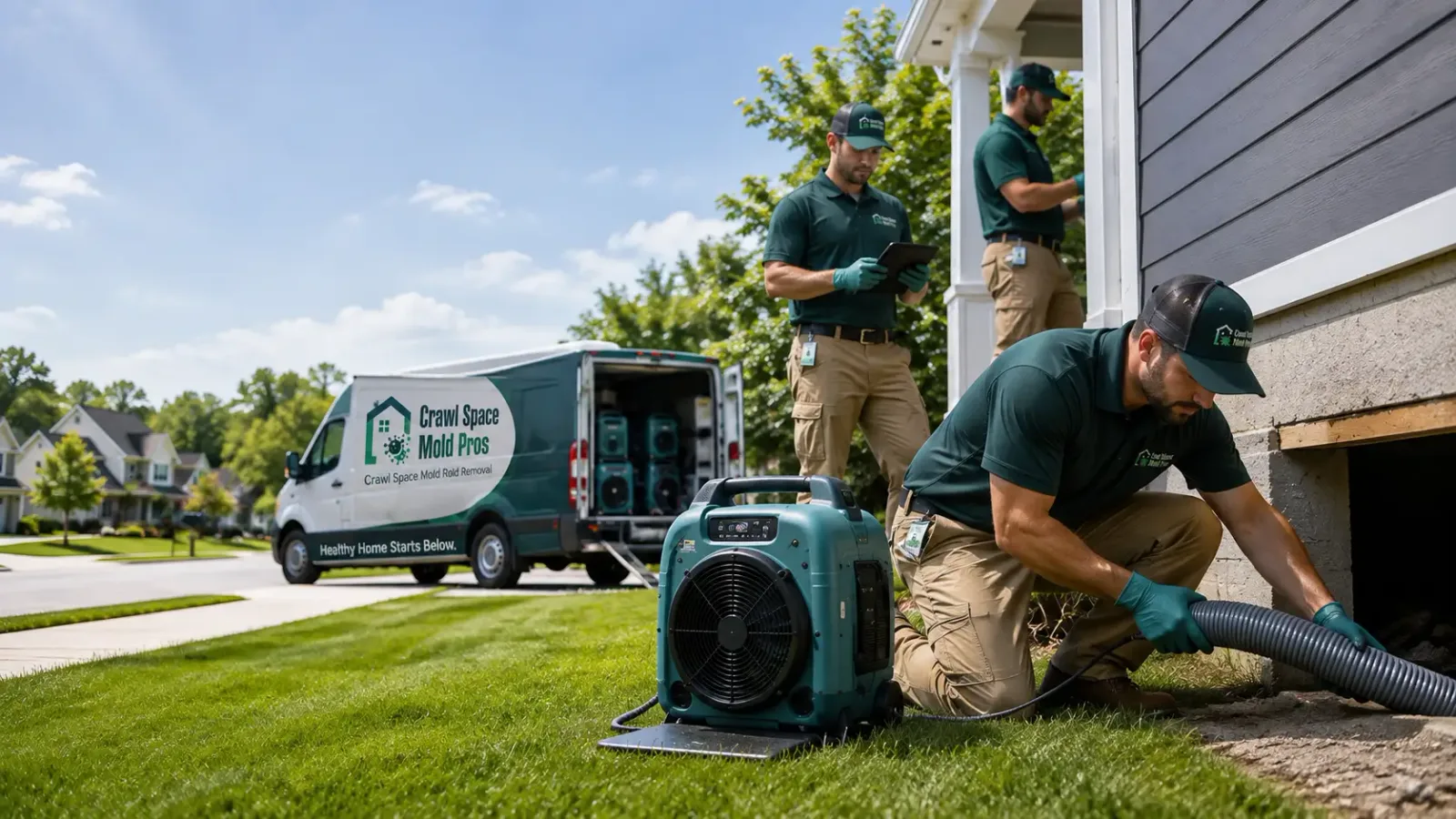 Crawl Space Mold Removal in Elmwood, NE